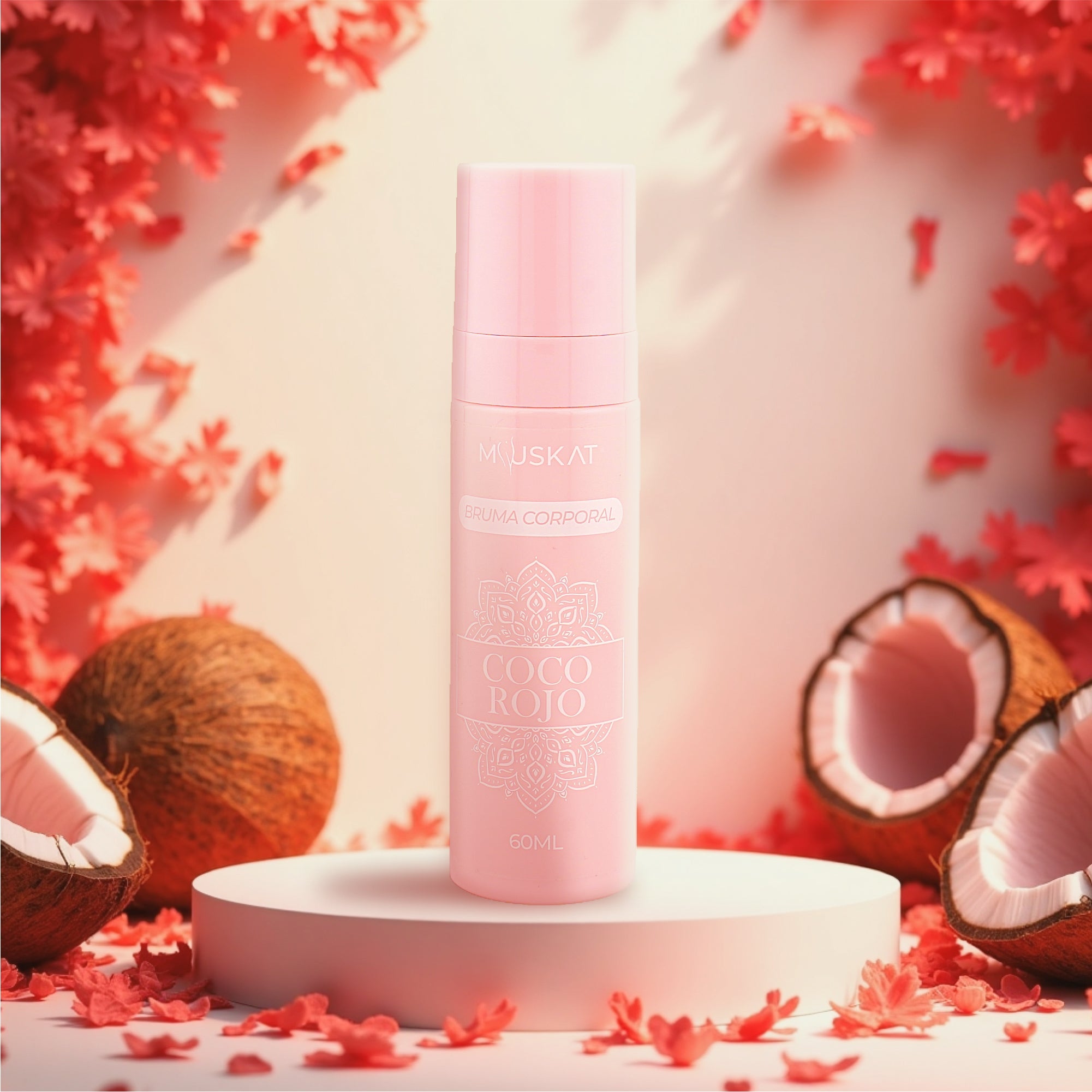 Bruma Corporal con aroma de Coco Rojo